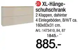 Zurbrüggen XL-Hängeschuhschrank Angebot