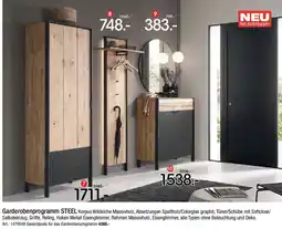Zurbrüggen Garderobenprogramm STEEL Angebot
