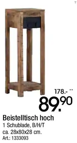 Zurbrüggen LANDSCAPE Beistelltisch hoch Angebot