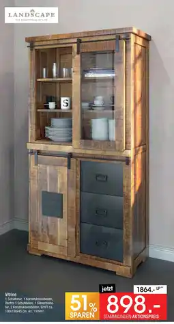 Zurbrüggen LANDSCAPE Vitrine Angebot