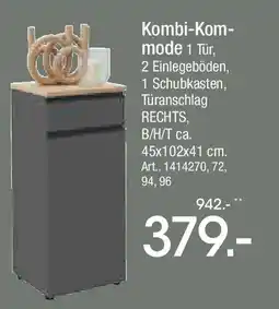 Zurbrüggen Dieter Knoll Kombi-Kommode Angebot