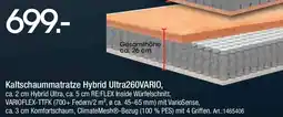 Zurbrüggen HUKLA Kaltschaummatratze Hybrid Ultra260VARIO Angebot