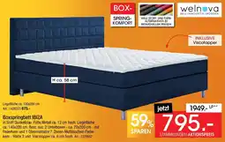 Zurbrüggen Welnova Boxspringbett IBIZA Angebot