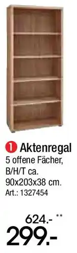 Zurbrüggen LINEA NATURA Aktenregal Angebot