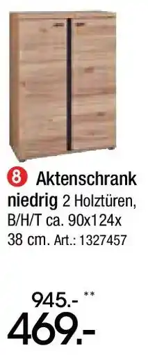 Zurbrüggen LINEA NATURA Aktenschrank niedrig Angebot