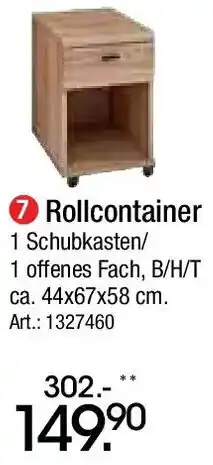 Zurbrüggen LINEA NATURA Rollcontainer Angebot