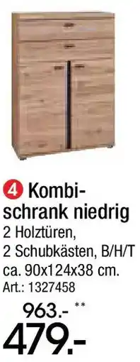 Zurbrüggen LINEA NATURA Kombischrank niedrig Angebot