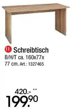 Zurbrüggen Schreibtisch Angebot