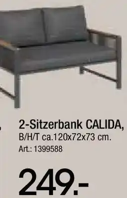 Zurbrüggen 2-Sitzerbank CALIDA Angebot