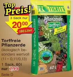 Wiglo Wunderland Torffreie Pflanzerde Angebot