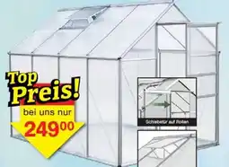 Wiglo Wunderland Aluminium Gewächshaus Angebot
