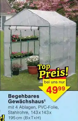 Wiglo Wunderland Begehbares Gewächshaus Angebot