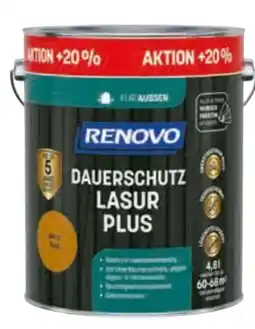 Hagebau Renovo Dauerschutzlasur Plus Angebot
