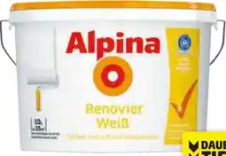 Hagebau Alpina Renovierweiß Angebot