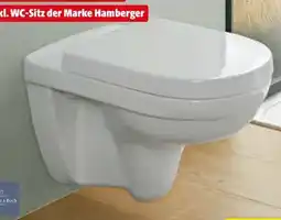 Hagebau Villeroy & Boch Wand-WC-Set Targa Angebot