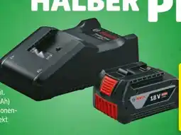 Hagebau Bosch Starter-Set GBA 18V 4.0Ah + GAL 18V-40 Professional Angebot