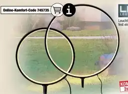 Ostermann Just Light. Außen-Erdspießleuchte Zirkulu Angebot