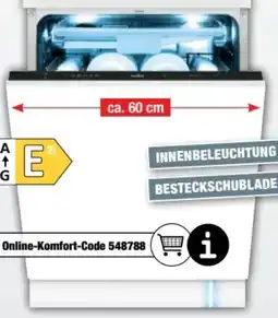 Ostermann Premiere Küchengeräte Einbaugeschirrspüler 249000 Angebot