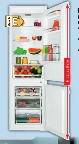 Trends Möbel Premiere Küchengeräte Einbau-Kühl-/Gefrierkombination 361787 Angebot