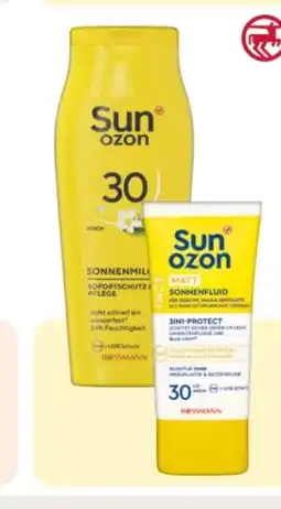 Rossmann Sunozon Sonnenmilch LSF 30 Angebot
