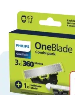 Rossmann Philips Oneblade Rasierklingen Angebot