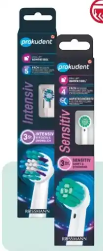 Rossmann Prokudent Aufsteckzahnbürste Universal Angebot