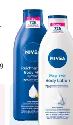 Rossmann Nivea Body Milk Angebot