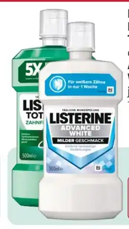 Rossmann Listerine Total Care Mundspülung Angebot
