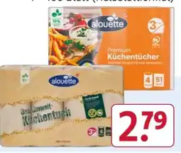 Rossmann Alouette Küchentücher Premium Angebot