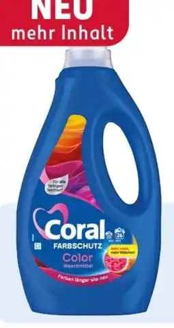 Rossmann Coral Waschmittel Flüssig Angebot