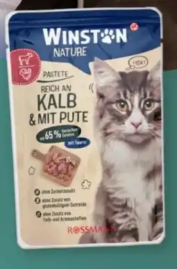 Rossmann Winston Katze Nature Pastete Angebot