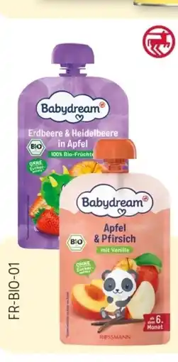 Rossmann Babydream Bio Quetschbeutel Angebot
