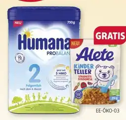 Rossmann Humana Probalance Folgemilch Angebot