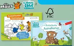 Aldi Süd Ausmalkarten Box Angebot