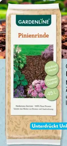 Aldi Süd Gardenline Pinienrinde Angebot