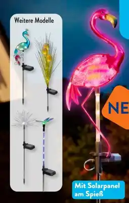 Aldi Süd Belavi LED-Solar-Gartenstecker Angebot