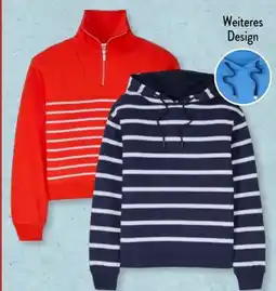 Aldi Süd Up2Fashion Damen Maritimes Sweatshirt Angebot