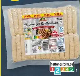 Aldi Süd Gut Drei Eichen Nürnberger Rostbratwürste XXL Angebot