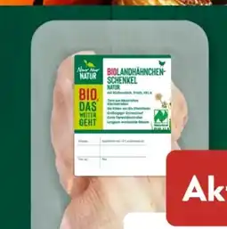 Aldi Süd Nur Natur Bio-Landhähnchen-Schenkel Angebot