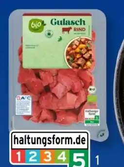 Aldi Süd Bio Smiley Gulasch Angebot