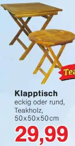 Wiglo Wunderland Klapptisch Angebot