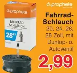 Wiglo Wunderland prophete Fahrrad Schlauch Angebot