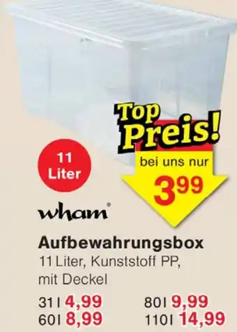 Wiglo Wunderland wham Aufbewahrungsbox Angebot