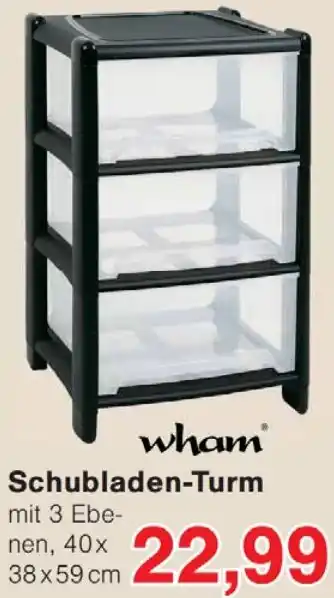 Wiglo Wunderland wham Schubladen-Turm Angebot