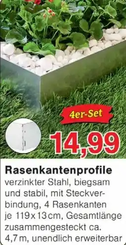 Wiglo Wunderland Rasenkantenprofile Angebot