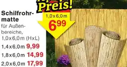 Wiglo Wunderland Schilfrohrmatte Angebot