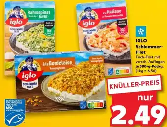 Kaufland IGLO Schlemmer Filet Angebot