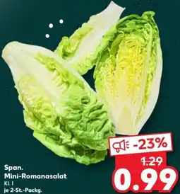Kaufland Span. Mini-Romanasalat Angebot