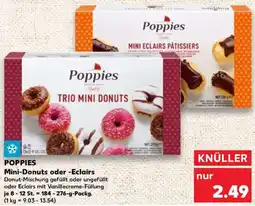 Kaufland POPPIES Mini-Donuts oder Eclairs Angebot