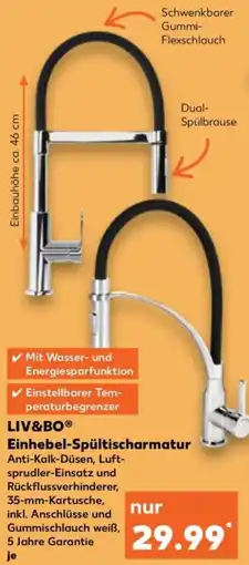 Kaufland LIV&BO Einhebel-Spültischarmatur Angebot